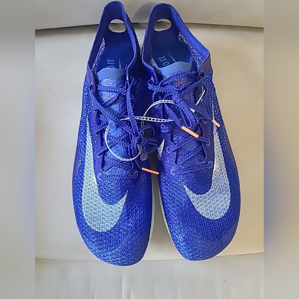 Nike Air Zoom Victory Track & Field Distance Spikes Blue Men Size 13 CD4385-400